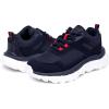 imageNautica Kids Boys ampamp Girls Athletic Sneakers  Chunky Cushion Heel Running ampamp Hiking Shoes LaceUpBungee SlipOn Big KidLittle KidToddlerNavy Red