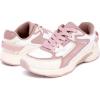 imageNautica Kids Boys ampamp Girls Athletic Sneakers  Chunky Cushion Heel Running ampamp Hiking Shoes LaceUpBungee SlipOn Big KidLittle KidToddlerPink Grey