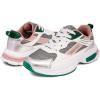 imageNautica Kids Boys ampamp Girls Athletic Sneakers  Chunky Cushion Heel Running ampamp Hiking Shoes LaceUpBungee SlipOn Big KidLittle KidToddlerSilver Green Pink