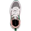 imageNautica Kids Boys ampamp Girls Athletic Sneakers  Chunky Cushion Heel Running ampamp Hiking Shoes LaceUpBungee SlipOn Big KidLittle KidToddlerSilver Green Pink
