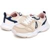 imageNautica Kids Boys ampamp Girls Athletic Sneakers  Chunky Cushion Heel Running ampamp Hiking Shoes LaceUpBungee SlipOn Big KidLittle KidToddlerTaupe Bone Navyjalbis