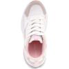 imageNautica Kids Boys ampamp Girls Athletic Sneakers  Chunky Cushion Heel Running ampamp Hiking Shoes LaceUpBungee SlipOn Big KidLittle KidToddlerWhite Iridescent Pink Grey