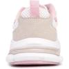 imageNautica Kids Boys ampamp Girls Athletic Sneakers  Chunky Cushion Heel Running ampamp Hiking Shoes LaceUpBungee SlipOn Big KidLittle KidToddlerWhite Iridescent Pink Grey