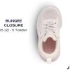 imageNautica Kids Boys ampamp Girls Athletic Sneakers  Chunky Cushion Heel Running ampamp Hiking Shoes LaceUpBungee SlipOn Big KidLittle KidToddlerWhite Iridescent Pink