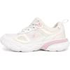 imageNautica Kids Boys ampamp Girls Athletic Sneakers  Chunky Cushion Heel Running ampamp Hiking Shoes LaceUpBungee SlipOn Big KidLittle KidToddlerWhite Iridescent Pink