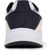 imageNautica Kids Boys ampamp Girls Athletic Sneakers  Chunky Cushion Heel Running ampamp Hiking Shoes LaceUpBungee SlipOn Big KidLittle KidToddlerWhite Navy Silver