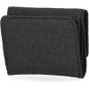 imageNautica Rowers End Small Wallet for Women RFID Blocking Slim Credit Card Holder with Zipper Coin Pocket Bifold Compact Wallet with ID Window in Black LogoBlack Logo
