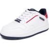 imageNautica Kids Boys LaceUp Fashion Sneakers LowTop Dress Shoes for Youth  Big KidLittle KidAliminaamericana