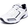White Navy Silver