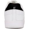 imageNautica Boys Girls Casual Fashion Shoes  Comfortable Soccer Classic Walking Tennis Sneakers for Kids  Breathable Lightweight ampamp Flexible Lace UpBungee LowTopHigh TopWhite Black