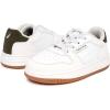 imageNautica Boys Girls Casual Fashion Shoes  Comfortable Soccer Classic Walking Tennis Sneakers for Kids  Breathable Lightweight ampamp Flexible Lace UpBungee LowTopHigh TopWhite Dark Forest