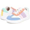imageNautica Boys Girls Casual Fashion Shoes  Comfortable Soccer Classic Walking Tennis Sneakers for Kids  Breathable Lightweight ampamp Flexible Lace UpBungee LowTopHigh TopWhite Light White