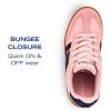 imageNautica Boys Girls Casual Fashion Shoes  Comfortable Soccer Classic Walking Tennis Sneakers for Kids  Breathable Lightweight ampamp Flexible Lace UpBungee LowTopHigh TopBlush Navy