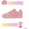imageNautica Boys Girls Casual Fashion Shoes  Comfortable Soccer Classic Walking Tennis Sneakers for Kids  Breathable Lightweight ampamp Flexible Lace UpBungee LowTopHigh TopBlush