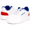 imageNautica Boys Girls Casual Fashion Shoes  Comfortable Soccer Classic Walking Tennis Sneakers for Kids  Breathable Lightweight ampamp Flexible Lace UpBungee LowTopHigh TopWhite Cobalt Pop