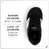 imageNautica Boys Girls Casual Fashion Shoes  Comfortable Soccer Classic Walking Tennis Sneakers for Kids  Breathable Lightweight ampamp Flexible Lace UpBungee LowTopHigh TopBlackWhiteGum
