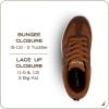 imageNautica Boys Girls Casual Fashion Shoes  Comfortable Soccer Classic Walking Tennis Sneakers for Kids  Breathable Lightweight ampamp Flexible Lace UpBungee LowTopHigh TopChocolate