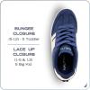 imageNautica Boys Girls Casual Fashion Shoes  Comfortable Soccer Classic Walking Tennis Sneakers for Kids  Breathable Lightweight ampamp Flexible Lace UpBungee LowTopHigh TopWhale Blue