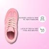 imageNautica Boys Girls Casual Fashion Shoes  Comfortable Soccer Classic Walking Tennis Sneakers for Kids  Breathable Lightweight ampamp Flexible Lace UpBungee LowTopHigh TopBlush