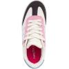 imageNautica Boys Girls Casual Fashion Shoes  Comfortable Soccer Classic Walking Tennis Sneakers for Kids  Breathable Lightweight ampamp Flexible Lace UpBungee LowTopHigh TopIvory Pink