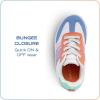 imageNautica Boys Girls Casual Fashion Shoes  Comfortable Soccer Classic Walking Tennis Sneakers for Kids  Breathable Lightweight ampamp Flexible Lace UpBungee LowTopHigh TopWhite Light White
