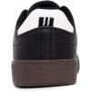 imageNautica Boys Girls Casual Fashion Shoes  Comfortable Soccer Classic Walking Tennis Sneakers for Kids  Breathable Lightweight ampamp Flexible Lace UpBungee LowTopHigh TopBlackWhiteGum