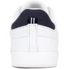 imageNautica Boys Girls Casual Fashion Shoes  Comfortable Soccer Classic Walking Tennis Sneakers for Kids  Breathable Lightweight ampamp Flexible Lace UpBungee LowTopHigh TopWhite Navy