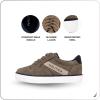 imageNautica Boys Girls Casual Fashion Shoes  Comfortable Soccer Classic Walking Tennis Sneakers for Kids  Breathable Lightweight ampamp Flexible Lace UpBungee LowTopHigh TopWarm Grey Navy