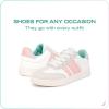 imageNautica Boys Girls Casual Fashion Shoes  Comfortable Soccer Classic Walking Tennis Sneakers for Kids  Breathable Lightweight ampamp Flexible Lace UpBungee LowTopHigh TopBone Dark Bone