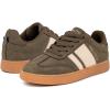imageNautica Boys Girls Casual Fashion Shoes  Comfortable Soccer Classic Walking Tennis Sneakers for Kids  Breathable Lightweight ampamp Flexible Lace UpBungee LowTopHigh TopMulti Olive