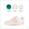 imageNautica Boys Girls Casual Fashion Shoes  Comfortable Soccer Classic Walking Tennis Sneakers for Kids  Breathable Lightweight ampamp Flexible Lace UpBungee LowTopHigh TopBone Dark Bone