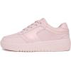 imageNautica Girls Fashion Shoe  LaceUp LowTop Tennis Sneakers for Big Kids Little Kids ampamp Toddlers Regular HeelPlatform SoleBlush Pearlplatform