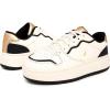 imageNautica Girls Fashion Shoe  LaceUp LowTop Tennis Sneakers for Big Kids Little Kids ampamp Toddlers Regular HeelPlatform SoleBone Black Goldplatform
