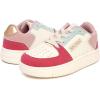 imageNautica Girls Fashion Shoe  LaceUp LowTop Tennis Sneakers for Big Kids Little Kids ampamp Toddlers Regular HeelPlatform SoleBone Coral Sky