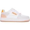 imageNautica Girls Fashion Shoe  LaceUp LowTop Tennis Sneakers for Big Kids Little Kids ampamp Toddlers Regular HeelPlatform SoleBone Neon Orange