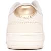imageNautica Girls Fashion Shoe  LaceUp LowTop Tennis Sneakers for Big Kids Little Kids ampamp Toddlers Regular HeelPlatform SoleBone Pale Gold