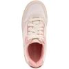 imageNautica Girls Fashion Shoe  LaceUp LowTop Tennis Sneakers for Big Kids Little Kids ampamp Toddlers Regular HeelPlatform SoleChalk Bone Rose