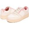 imageNautica Girls Fashion Shoe  LaceUp LowTop Tennis Sneakers for Big Kids Little Kids ampamp Toddlers Regular HeelPlatform SoleChalk Bone Rose