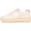 imageNautica Girls Fashion Shoe  LaceUp LowTop Tennis Sneakers for Big Kids Little Kids ampamp Toddlers Regular HeelPlatform SoleChalk Bone Rose