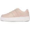 imageNautica Girls Fashion Shoe  LaceUp LowTop Tennis Sneakers for Big Kids Little Kids ampamp Toddlers Regular HeelPlatform SoleDark Bone