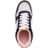 imageNautica Girls Fashion Shoe  LaceUp LowTop Tennis Sneakers for Big Kids Little Kids ampamp Toddlers Regular HeelPlatform SoleNavy Gold White