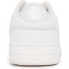 imageNautica Girls Fashion Shoe  LaceUp LowTop Tennis Sneakers for Big Kids Little Kids ampamp Toddlers Regular HeelPlatform SoleOff White Glitter