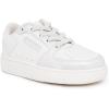 imageNautica Girls Fashion Shoe  LaceUp LowTop Tennis Sneakers for Big Kids Little Kids ampamp Toddlers Regular HeelPlatform SoleOff White Glitter