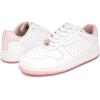 imageNautica Girls Fashion Shoe  LaceUp LowTop Tennis Sneakers for Big Kids Little Kids ampamp Toddlers Regular HeelPlatform SoleWhite Daisy