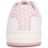 imageNautica Girls Fashion Shoe  LaceUp LowTop Tennis Sneakers for Big Kids Little Kids ampamp Toddlers Regular HeelPlatform SoleWhite Daisy