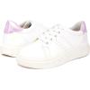 imageNautica Girls Fashion Shoe  LaceUp LowTop Tennis Sneakers for Big Kids Little Kids ampamp Toddlers Regular HeelPlatform SoleWhite Iridescent Pinkvalenia