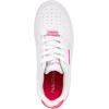 imageNautica Girls Fashion Shoe  LaceUp LowTop Tennis Sneakers for Big Kids Little Kids ampamp Toddlers Regular HeelPlatform SoleWhite Neon Pink