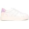 imageNautica Girls Fashion Shoe  LaceUp LowTop Tennis Sneakers for Big Kids Little Kids ampamp Toddlers Regular HeelPlatform SoleWhite Pink Disco