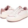 imageNautica Girls Fashion Shoe  LaceUp LowTop Tennis Sneakers for Big Kids Little Kids ampamp Toddlers Regular HeelPlatform SoleWhite Pink Metallicplatform
