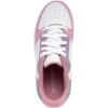 imageNautica Girls Fashion Shoe  LaceUp LowTop Tennis Sneakers for Big Kids Little Kids ampamp Toddlers Regular HeelPlatform SoleWhite Pink Purple
